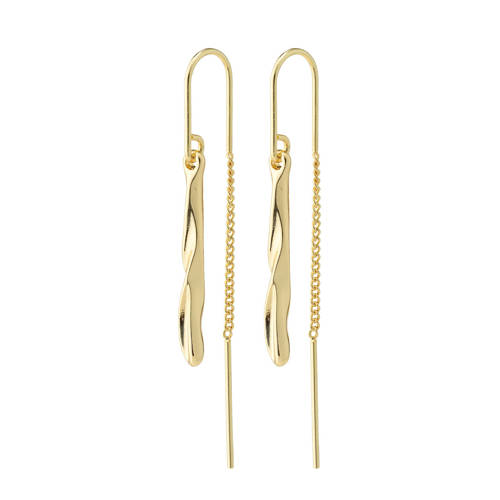 PILGRIM gold plated oorbellen Alberte afbeelding