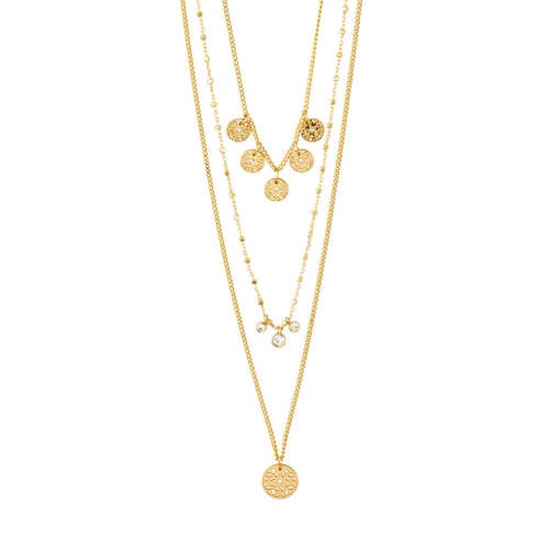PILGRIM gold plated ketting Carol afbeelding