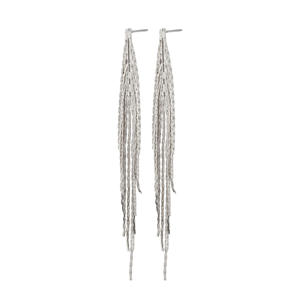 silver plated oorbellen Carmen