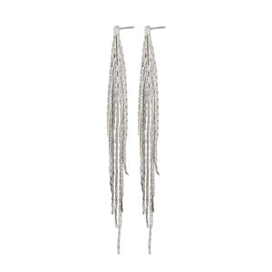 silver plated oorbellen Carmen