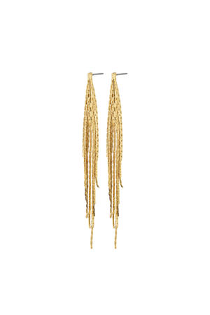 gold plated oorbellen Carmen