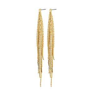 gold plated oorbellen Carmen