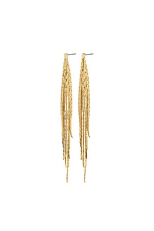 gold plated oorbellen Carmen
