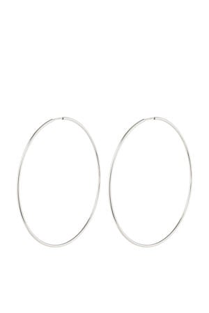 silver plated oorbellen Sanne X-Large
