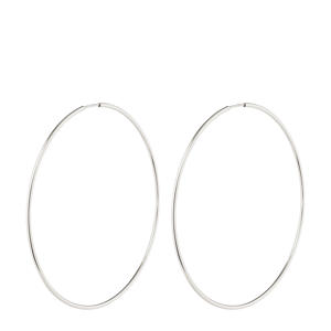 silver plated oorbellen Sanne X-Large