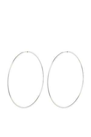 silver plated oorbellen Sanne X-Large
