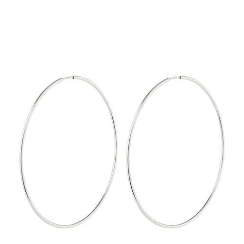 PILGRIM silver plated oorbellen Sanne afbeelding