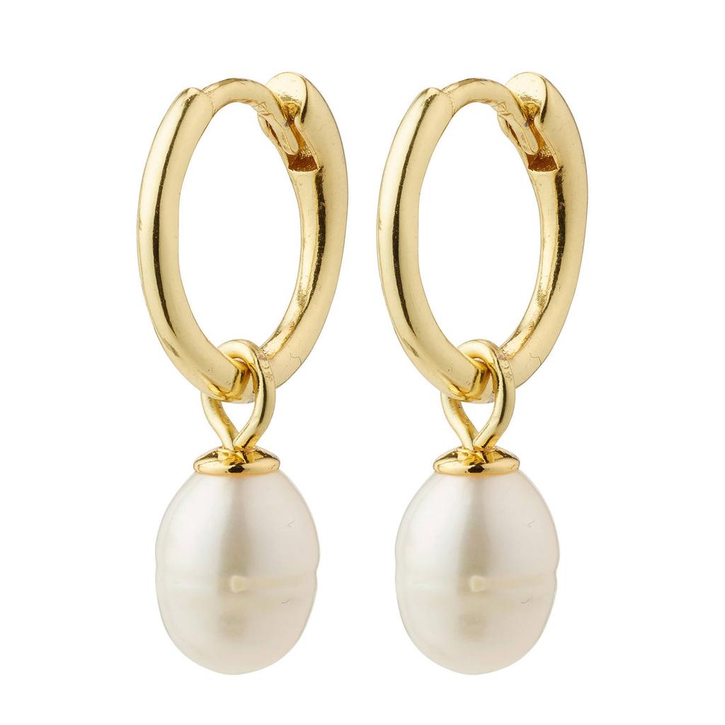 PILGRIM gold plated oorbellen Berthe