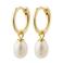 PILGRIM gold plated oorbellen Berthe