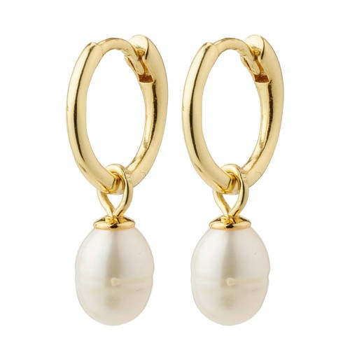 PILGRIM gold plated oorbellen Berthe afbeelding