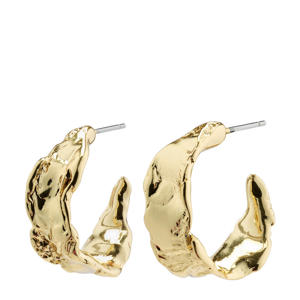gold plated oorbellen Elara