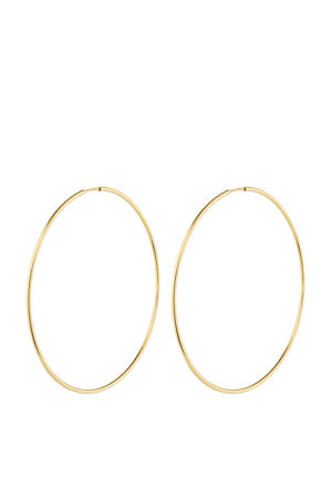 gold plated oorbellen Sanne X-Large