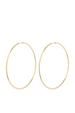 gold plated oorbellen Sanne X-Large