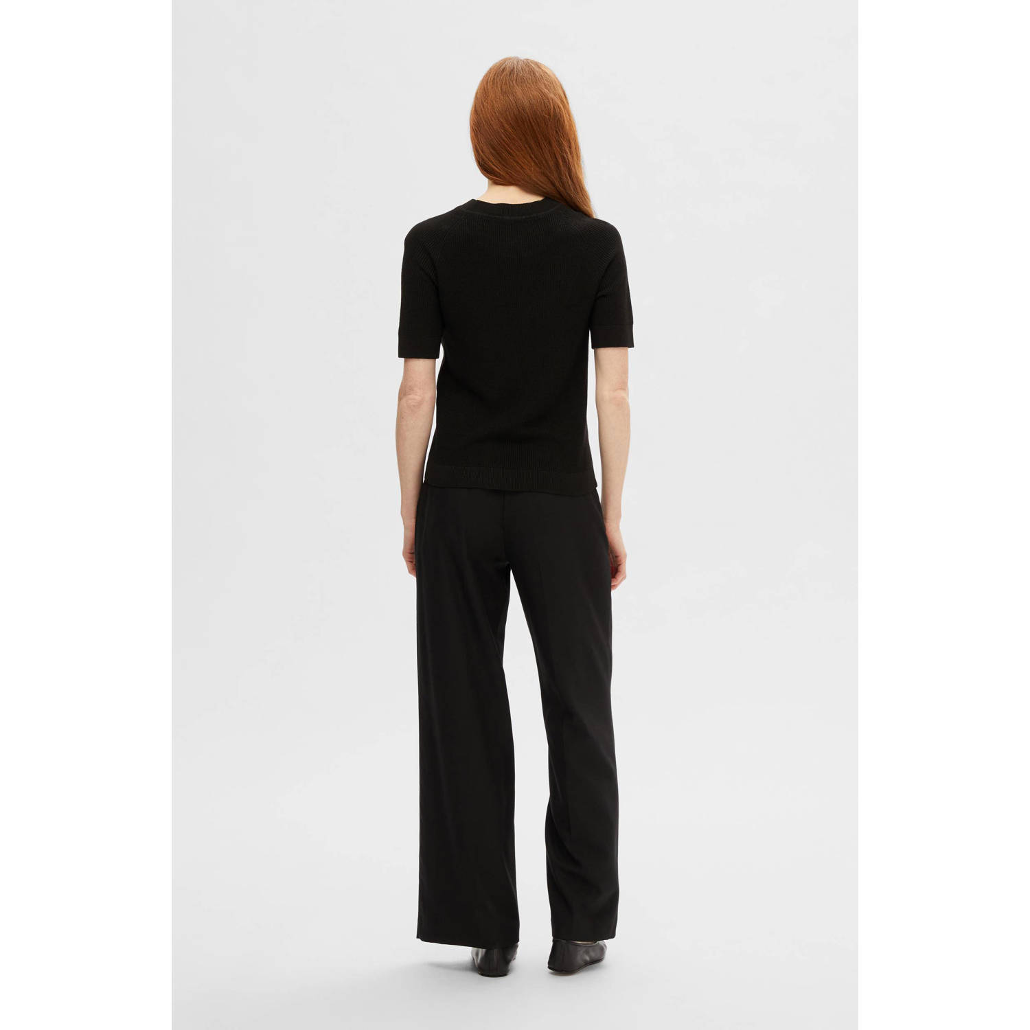 SELECTED FEMME top SLFELINNA zwart