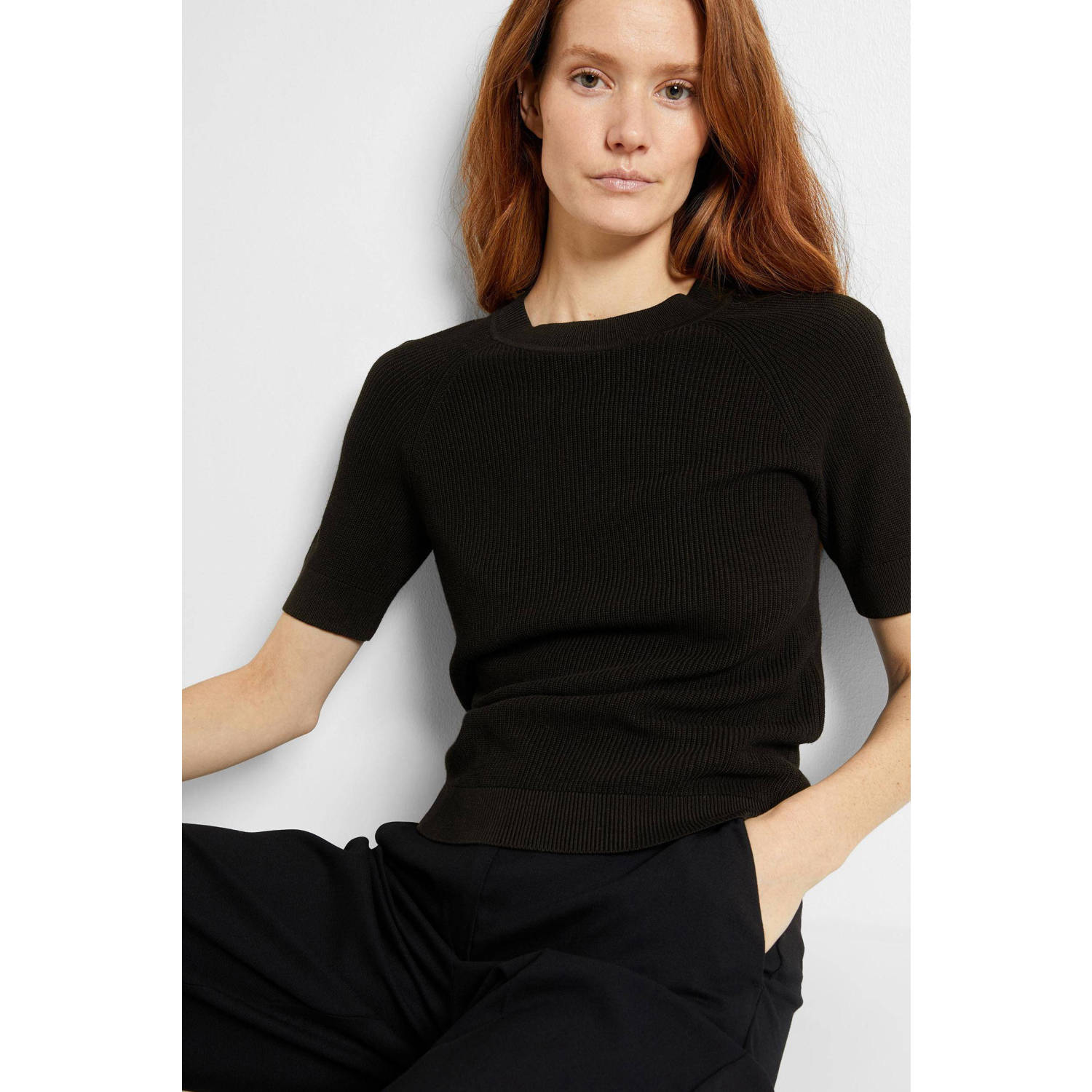 SELECTED FEMME top SLFELINNA zwart