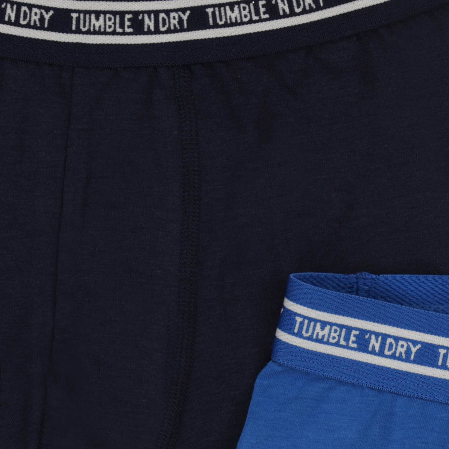 Tumble 'n Dry boxershort set van 2 zwart blauw