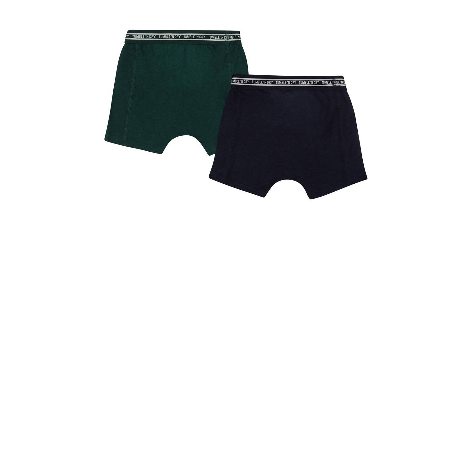 Tumble 'n Dry boxershort set van 2 zwart donkergroen