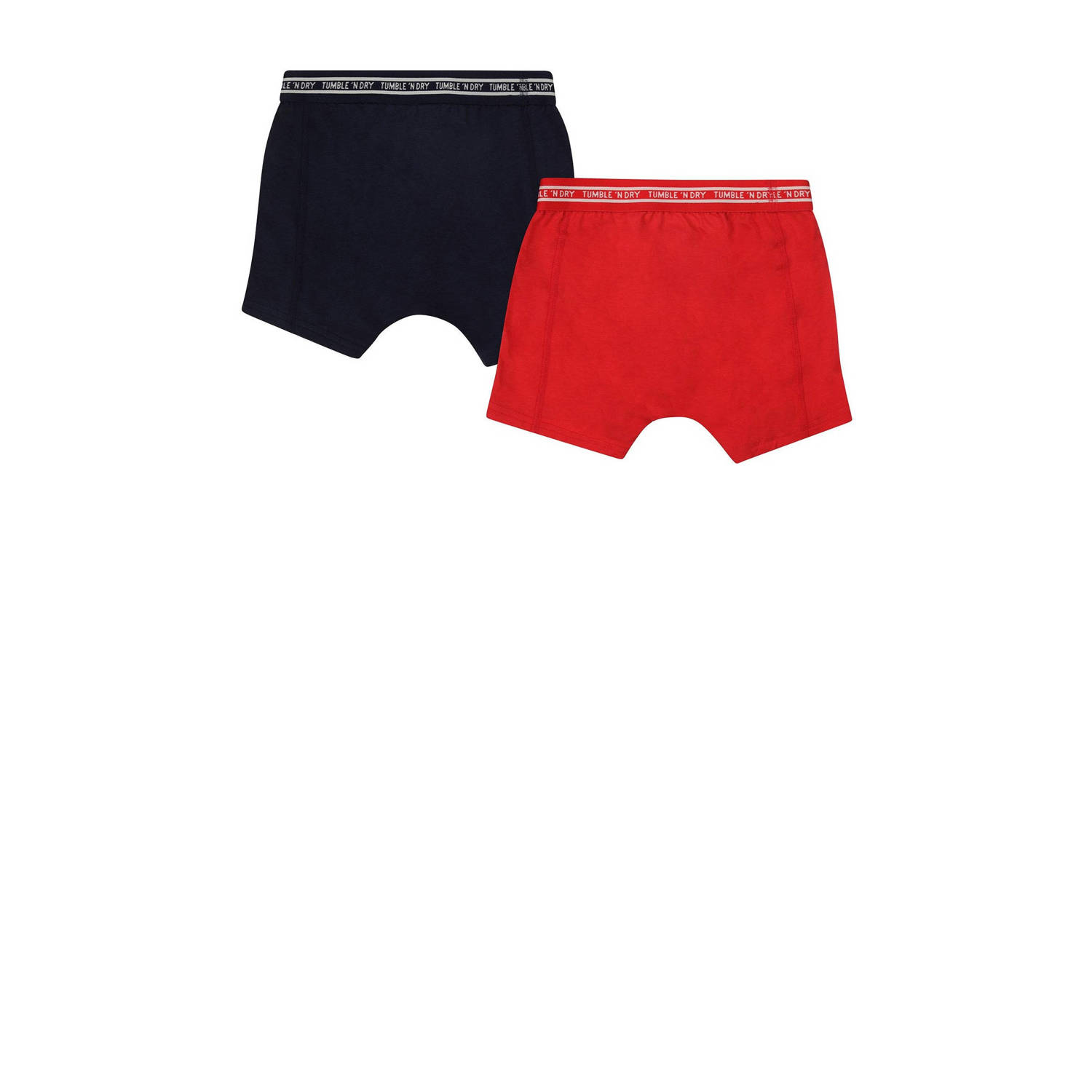 Tumble 'n Dry boxershort set van 2 rood zwart