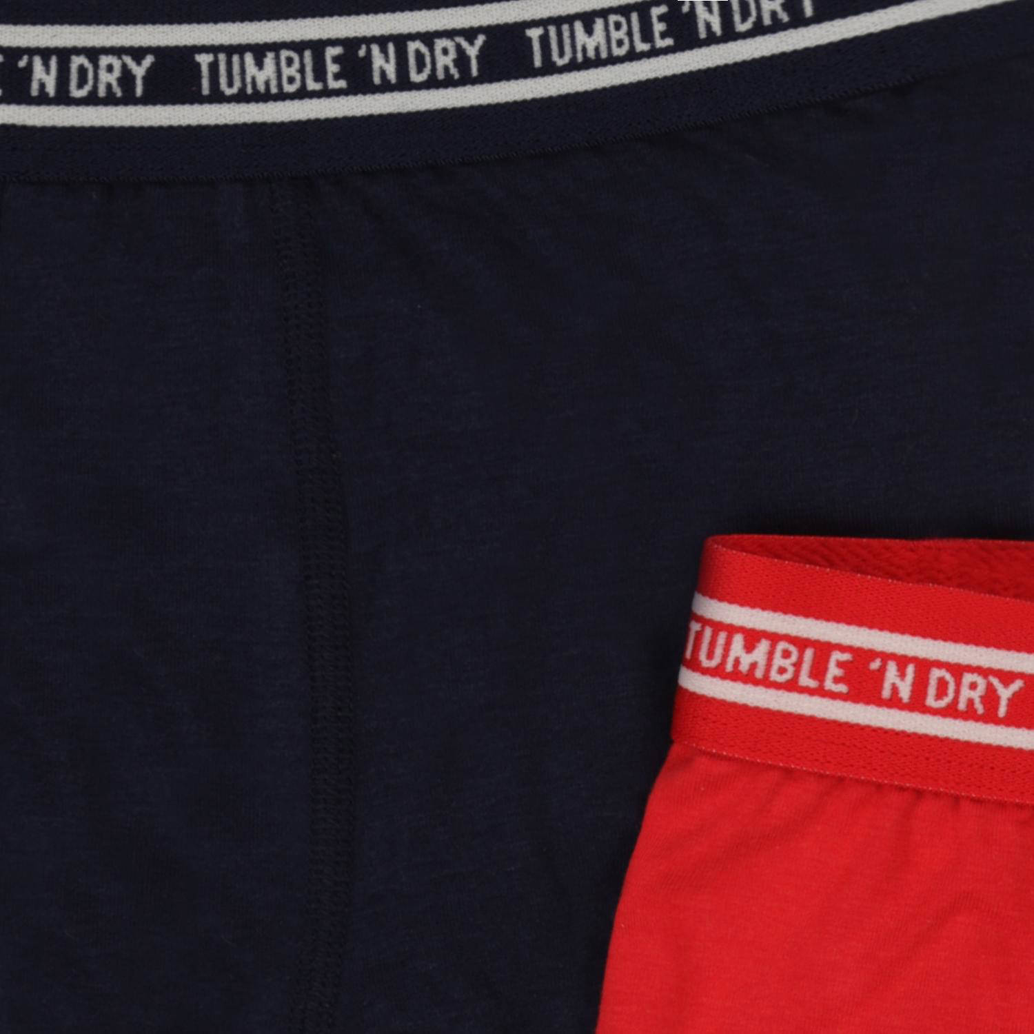 Tumble 'n Dry boxershort set van 2 rood zwart