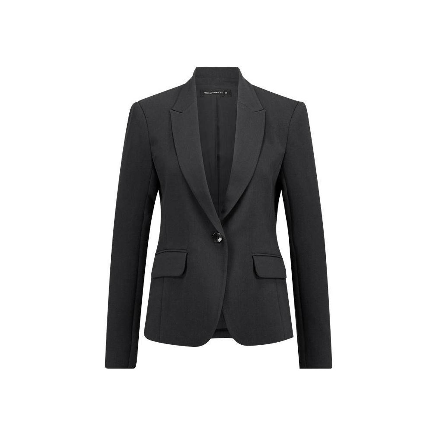 Expresso getailleerde blazer zwart