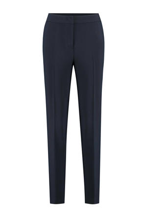 tapered fit pantalon donkerblauw