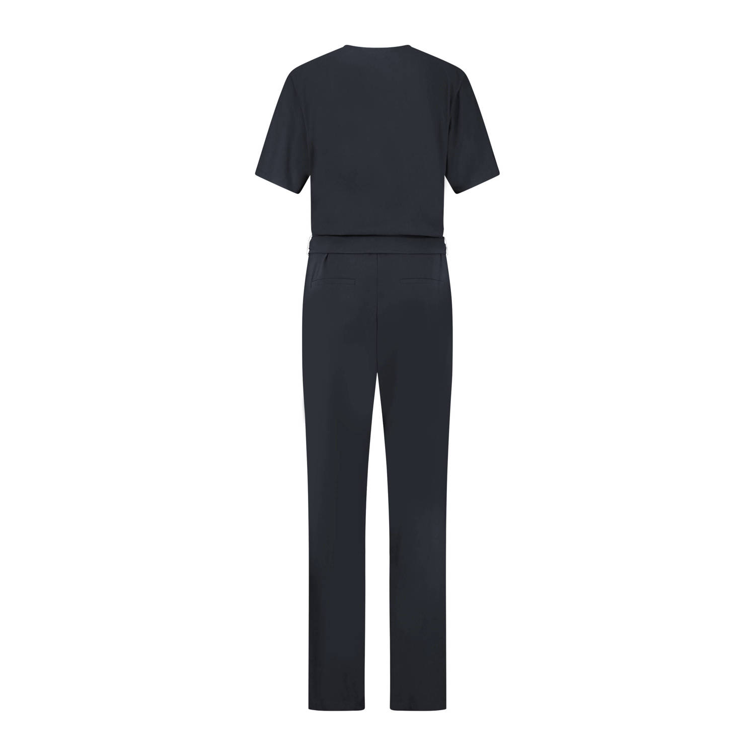 Expresso jumpsuit travelstof donkerblauw