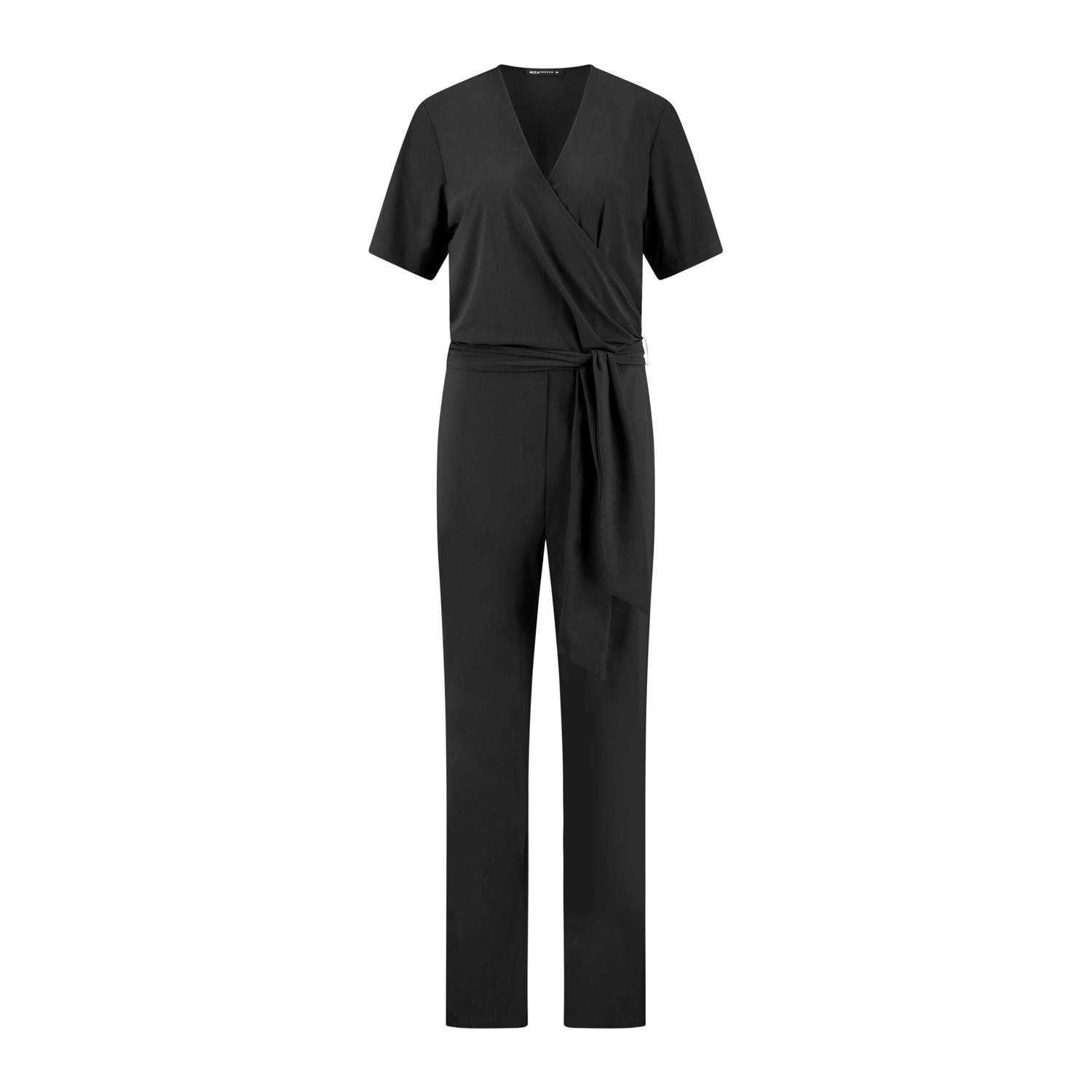 Expresso jumpsuit travelstof zwart