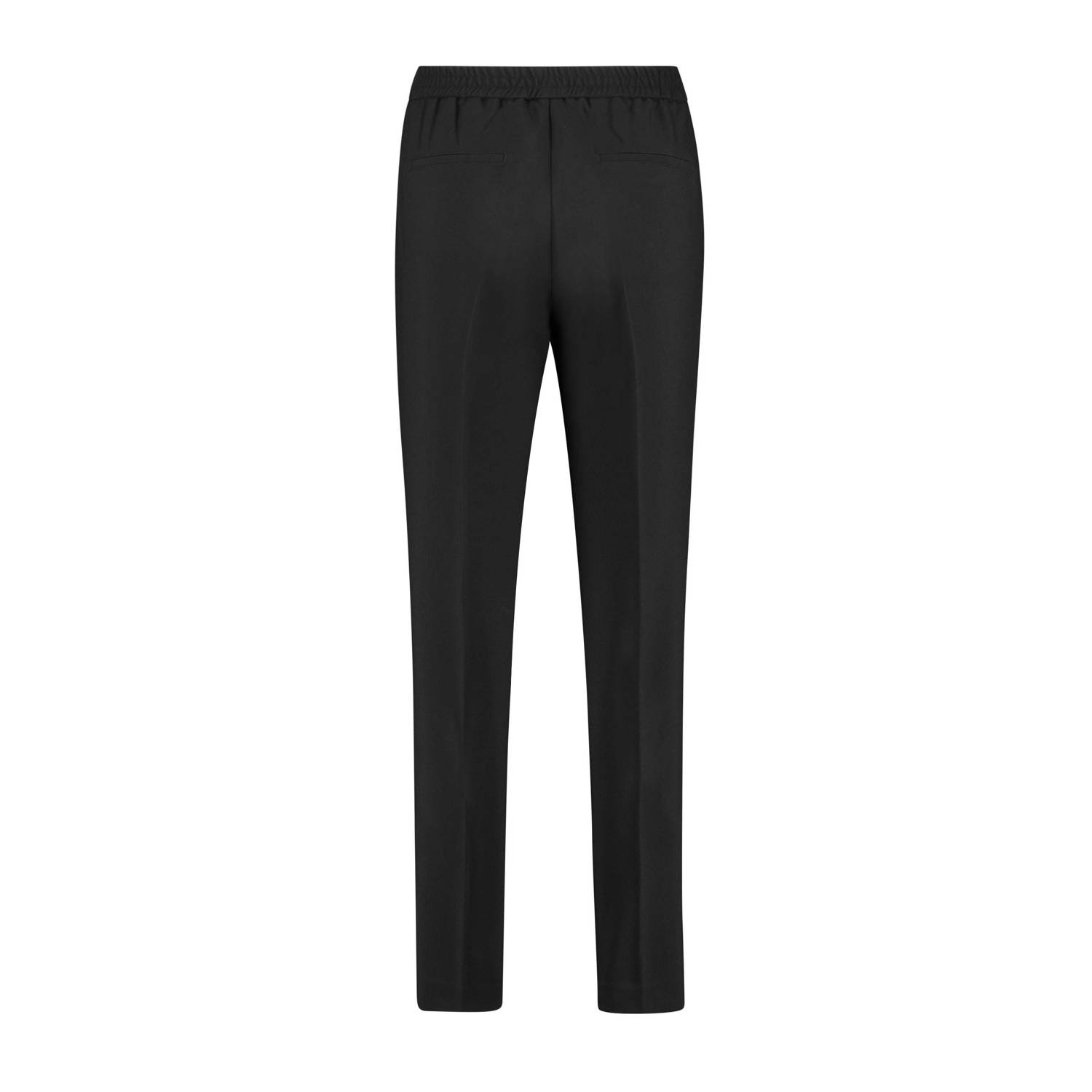 Expresso slim fit pantalon zwart