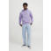 JACK & JONES ESSENTIALS hoodie JJESTAR met printopdruk lila