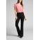 Lee high waist flared jeans Breese black denim