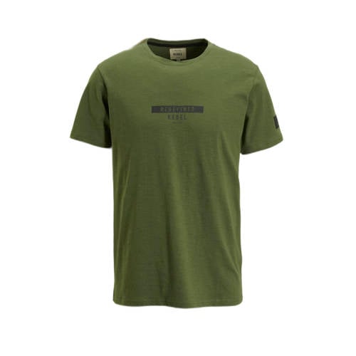 Redefined Rebel T-shirt RRGuti met logo afbeelding