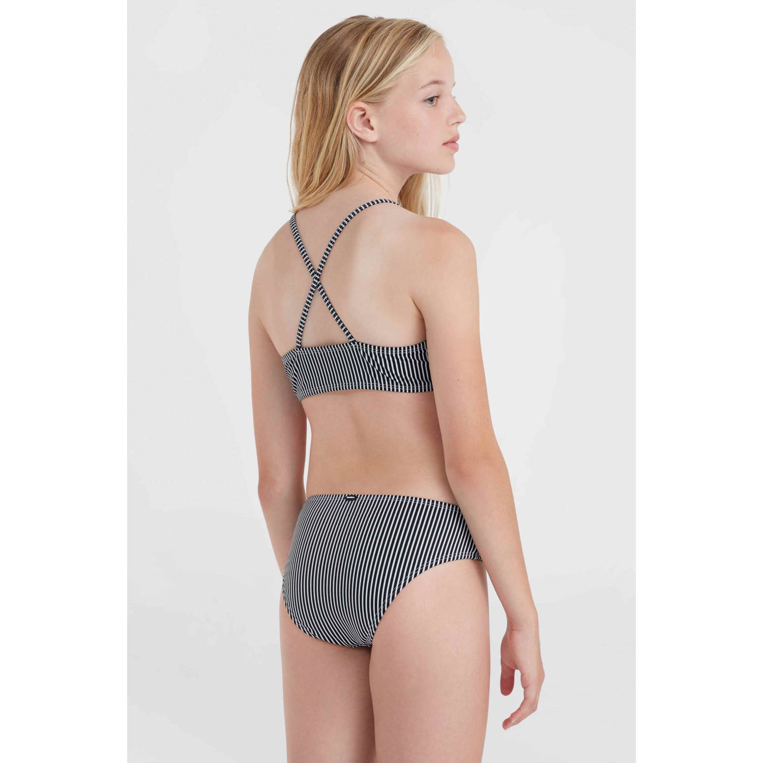 O'Neill crop bikini Essentials zwart wit