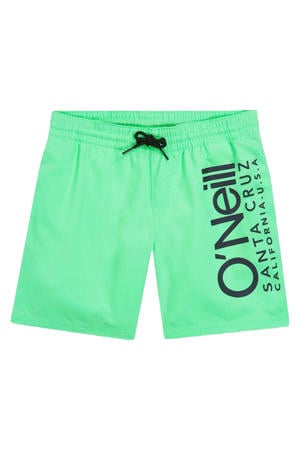 zwemshort Cali neon groen