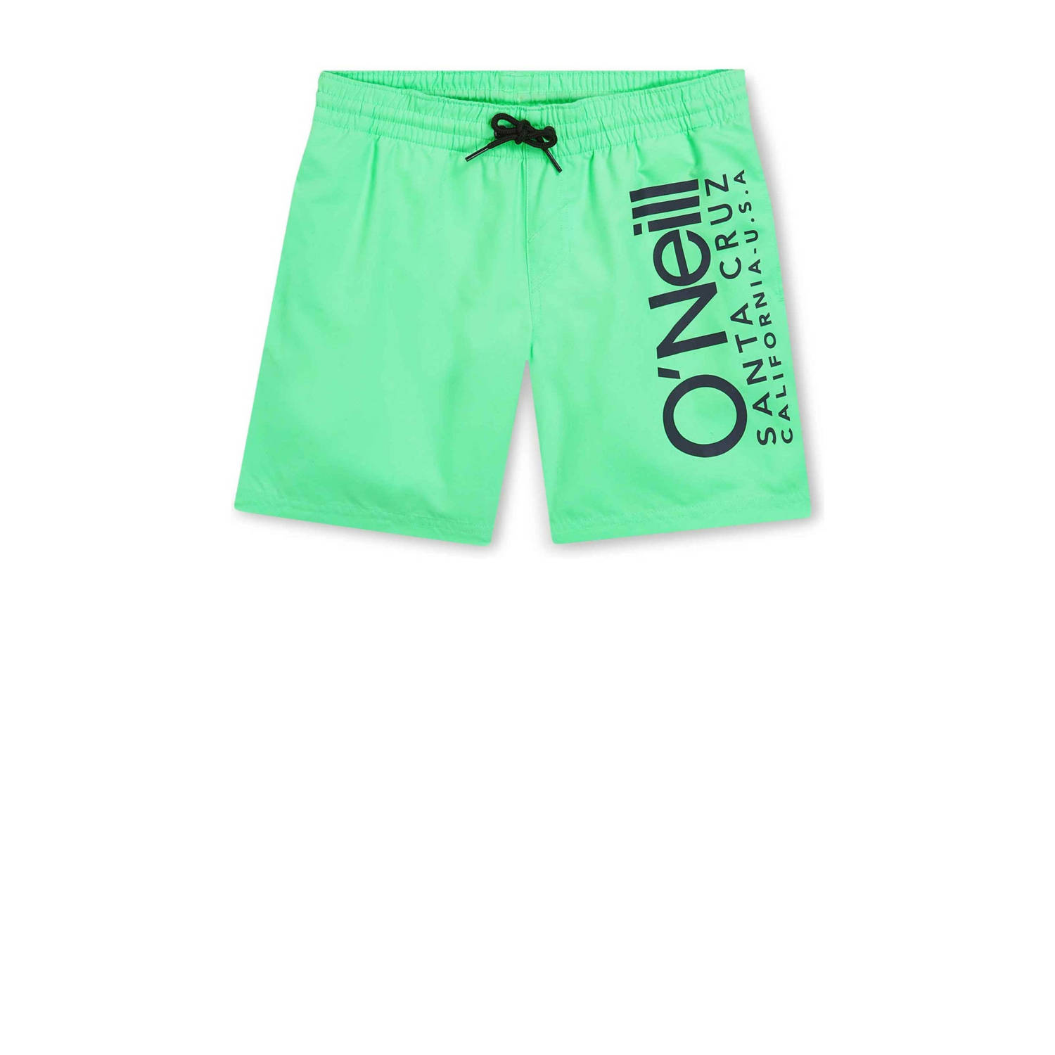 O'Neill zwemshort Cali neon groen Jongens Polyester Logo 128