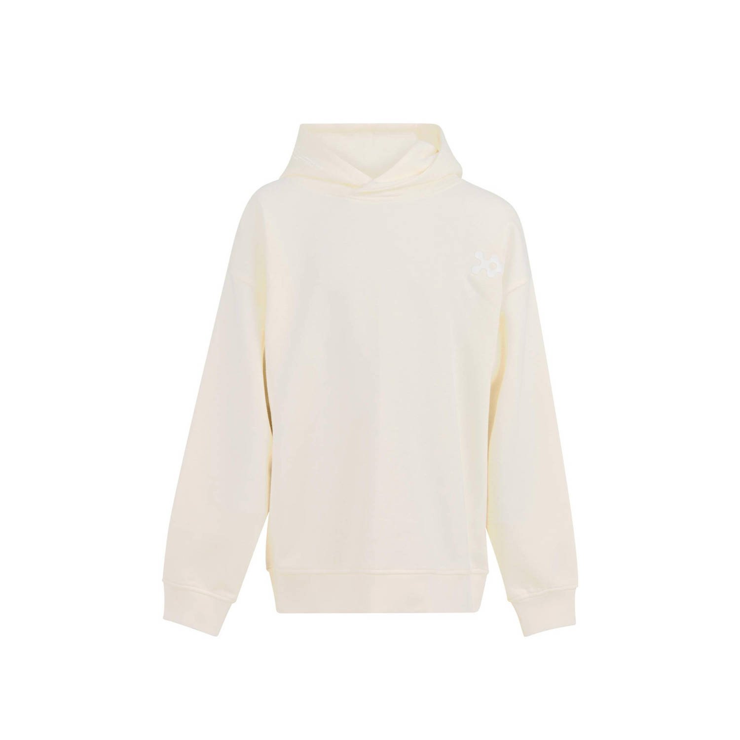 Shoeby hoodie ecru Sweater Effen 122 128 | Sweater van