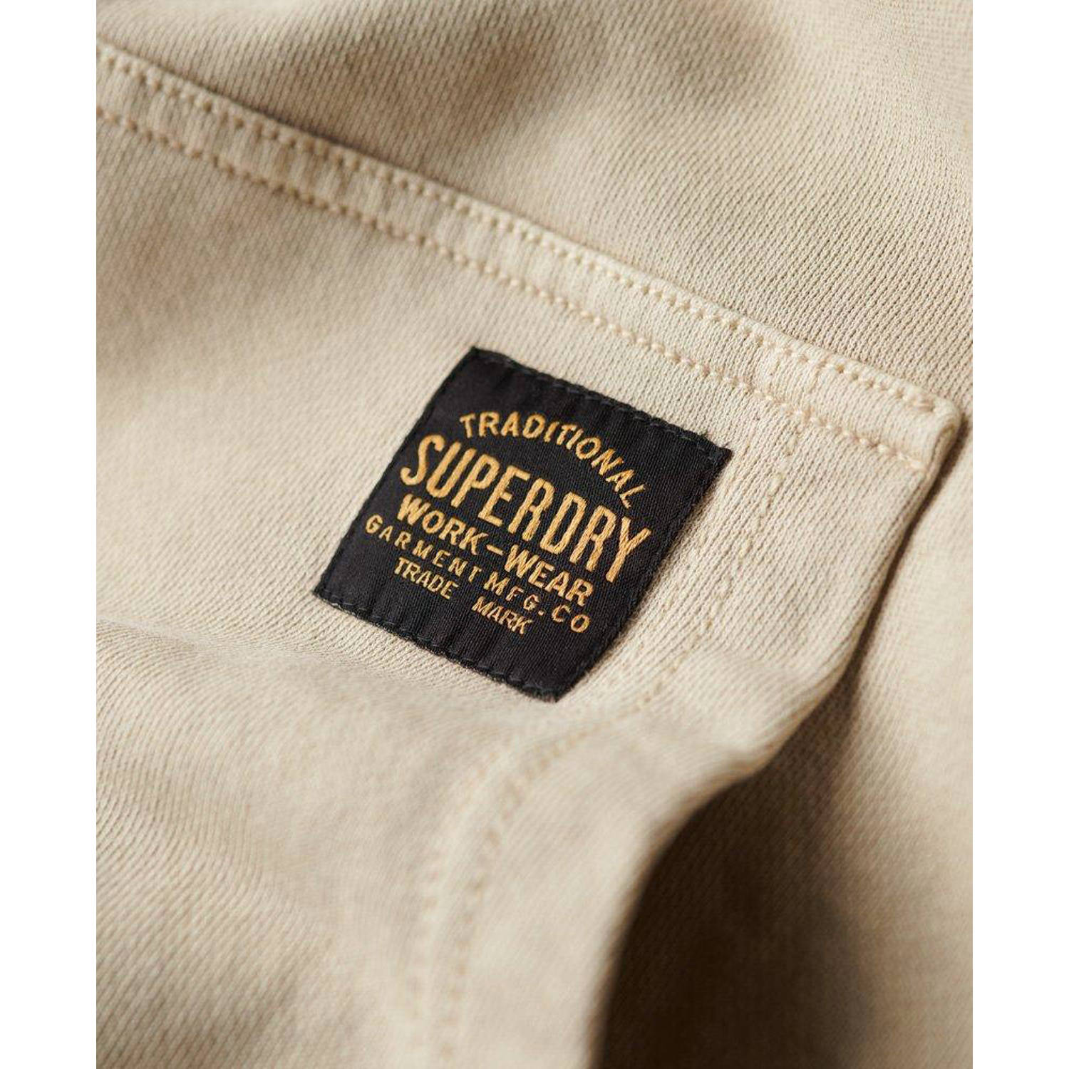 Superdry hoodie met logo beige