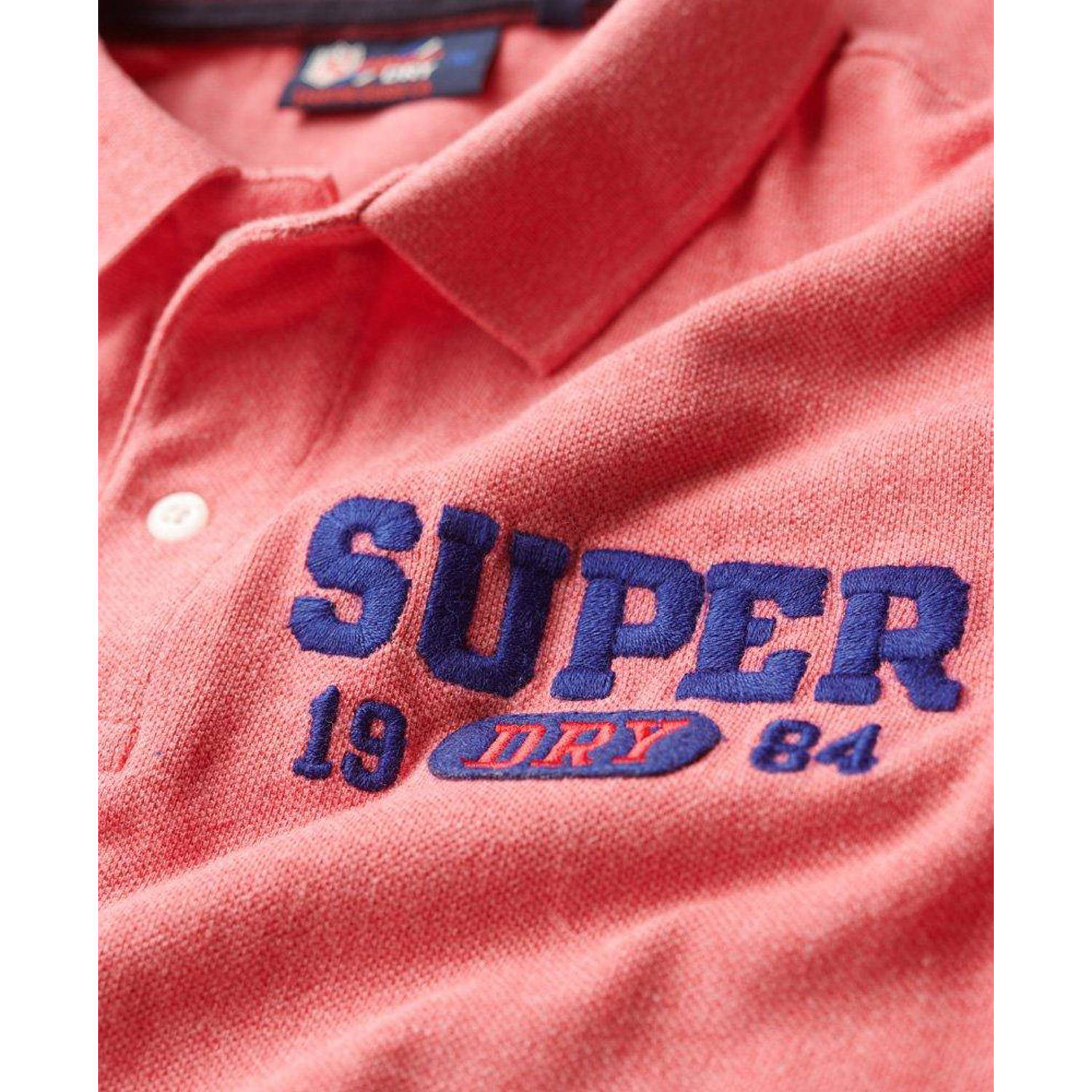 Superdry regular fit polo Superstate met logo 9vs