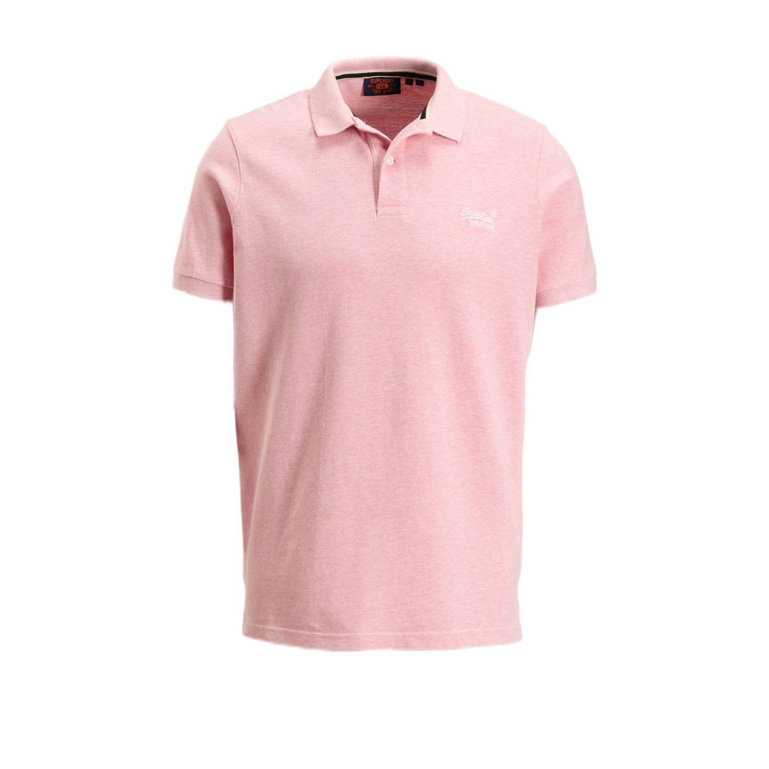 Superdry regular fit polo Classic Pique met logo rei