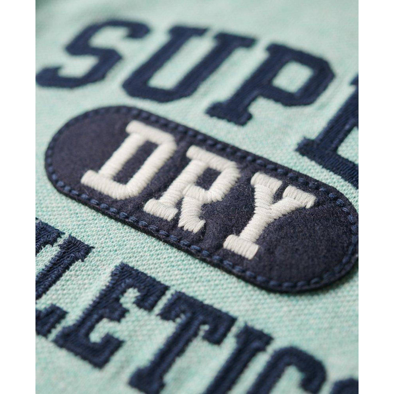 Superdry regular fit polo Superstate met logo