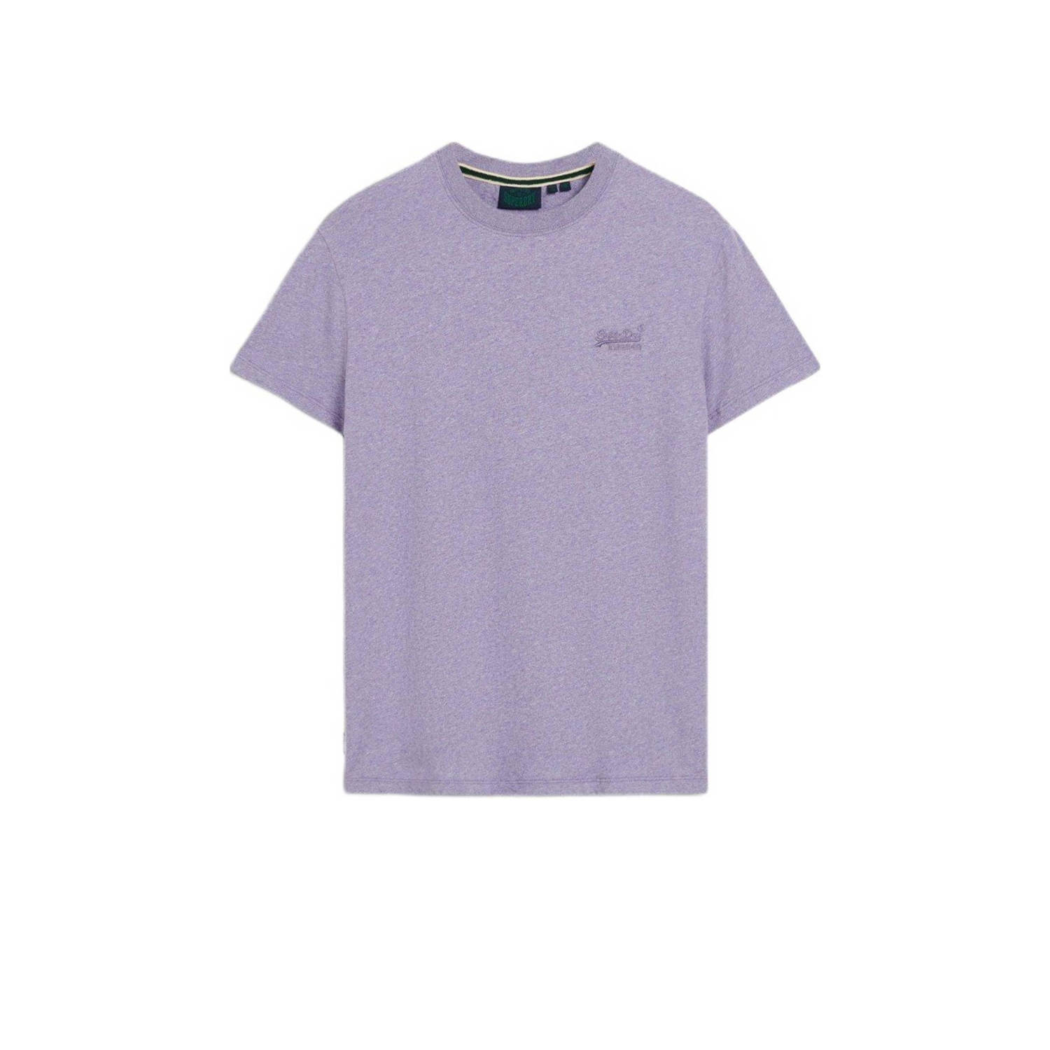 Superdry T-shirt in gemêleerde look model 'Vintage Logo'