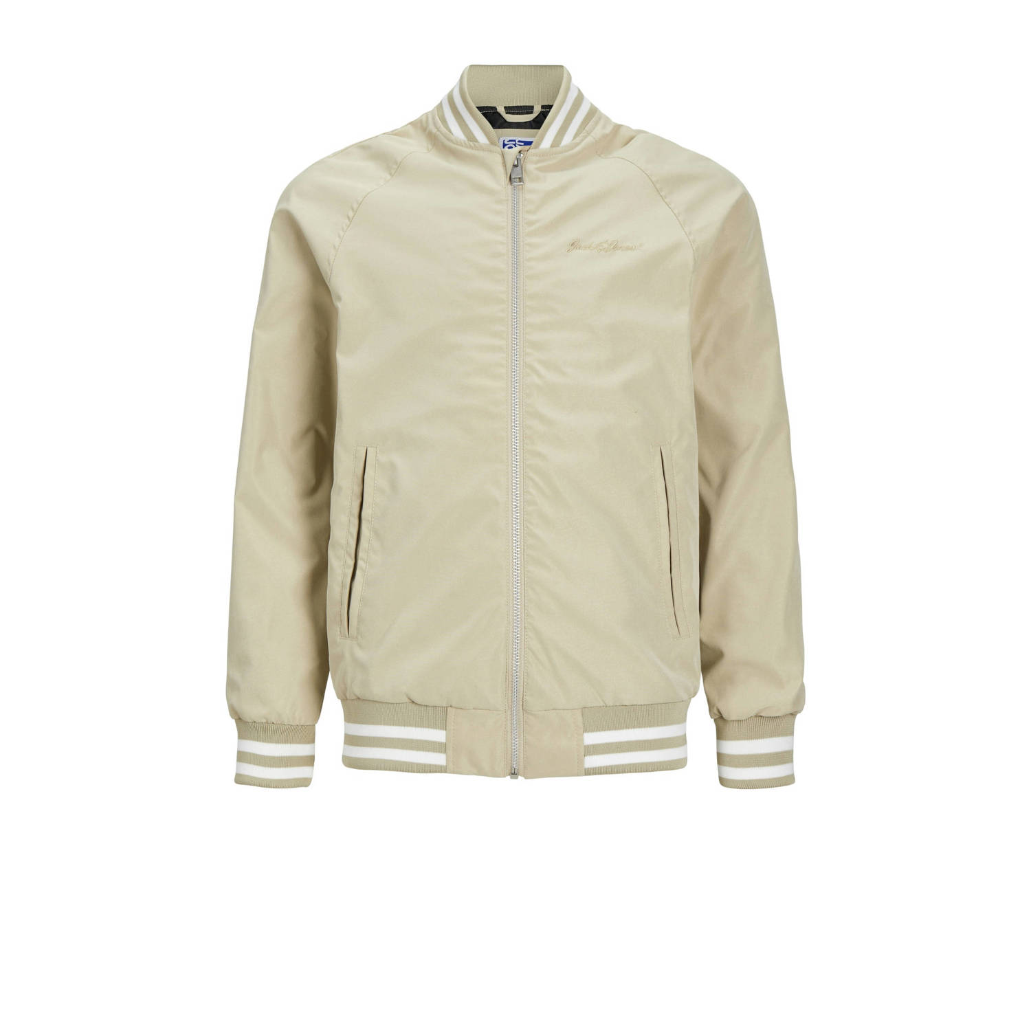 JACK & JONES JUNIOR bomberjack zomer JORLUCCA beige