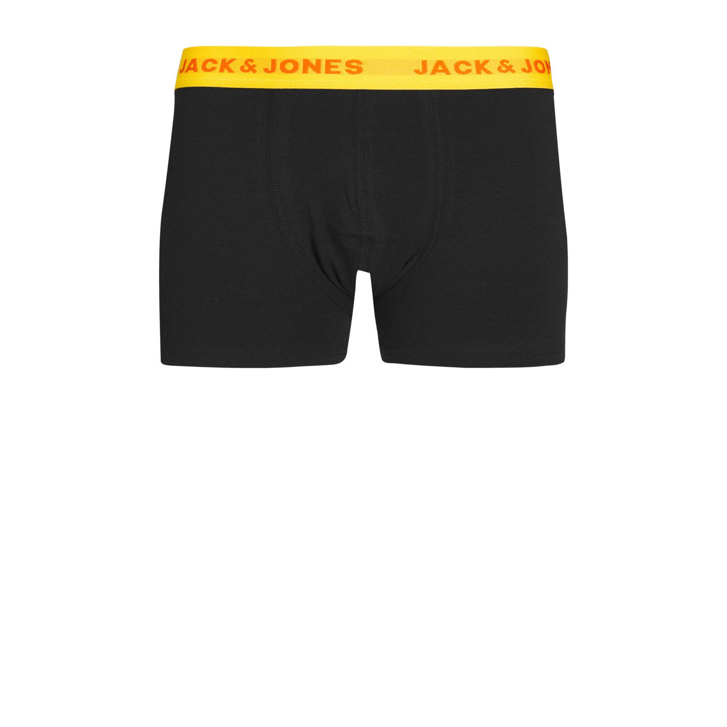 JACK & JONES JUNIOR boxershort JACLEO SOLID set van 5 zwart multicolor