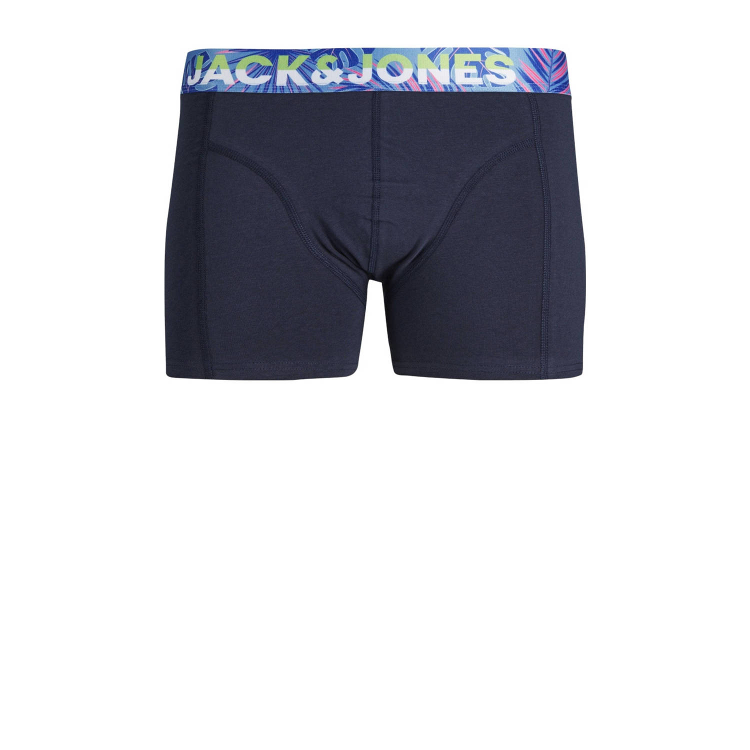 JACK & JONES JUNIOR boxershort JACPAW set van 3 rood donkerblauw groen