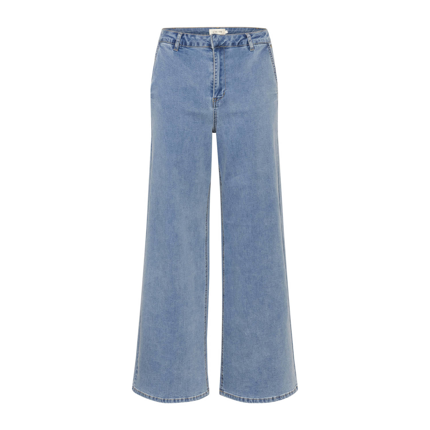 Cream flared jeans CRVisti light blue denim