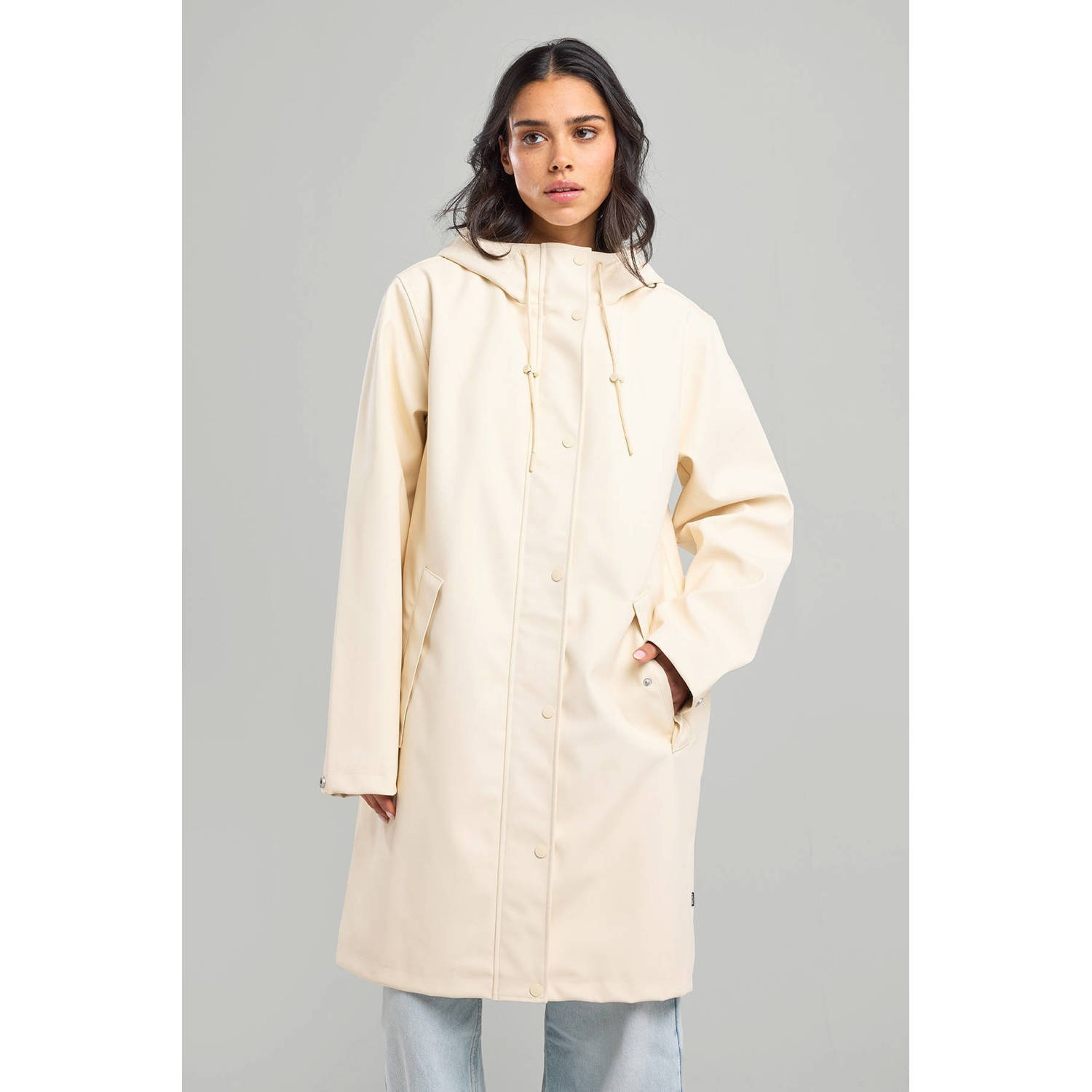 America Today Dames Regenjas Janah Wit