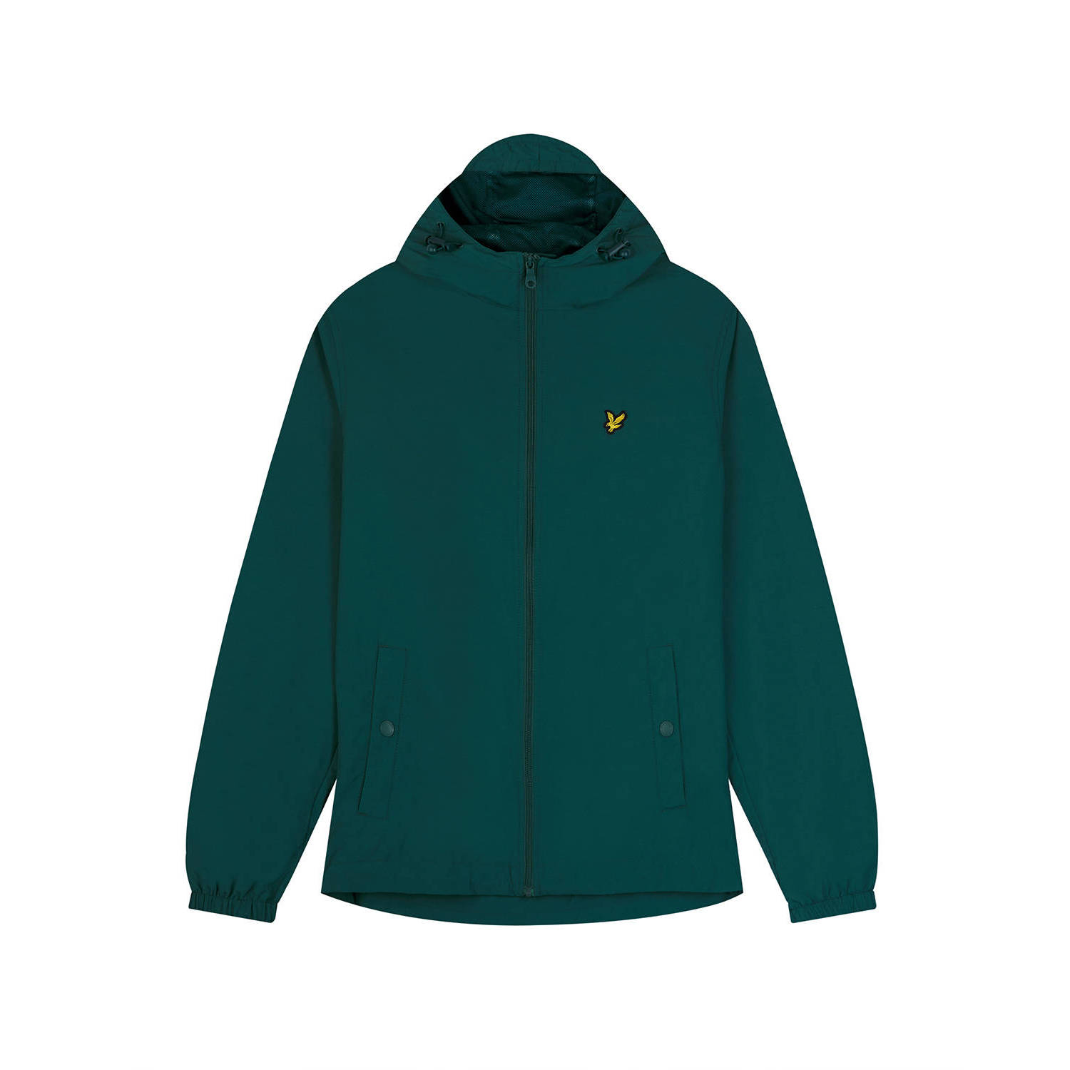 LYLE & SCOTT Heren Jassen Zip Through Hooded Jacket Donkergroen