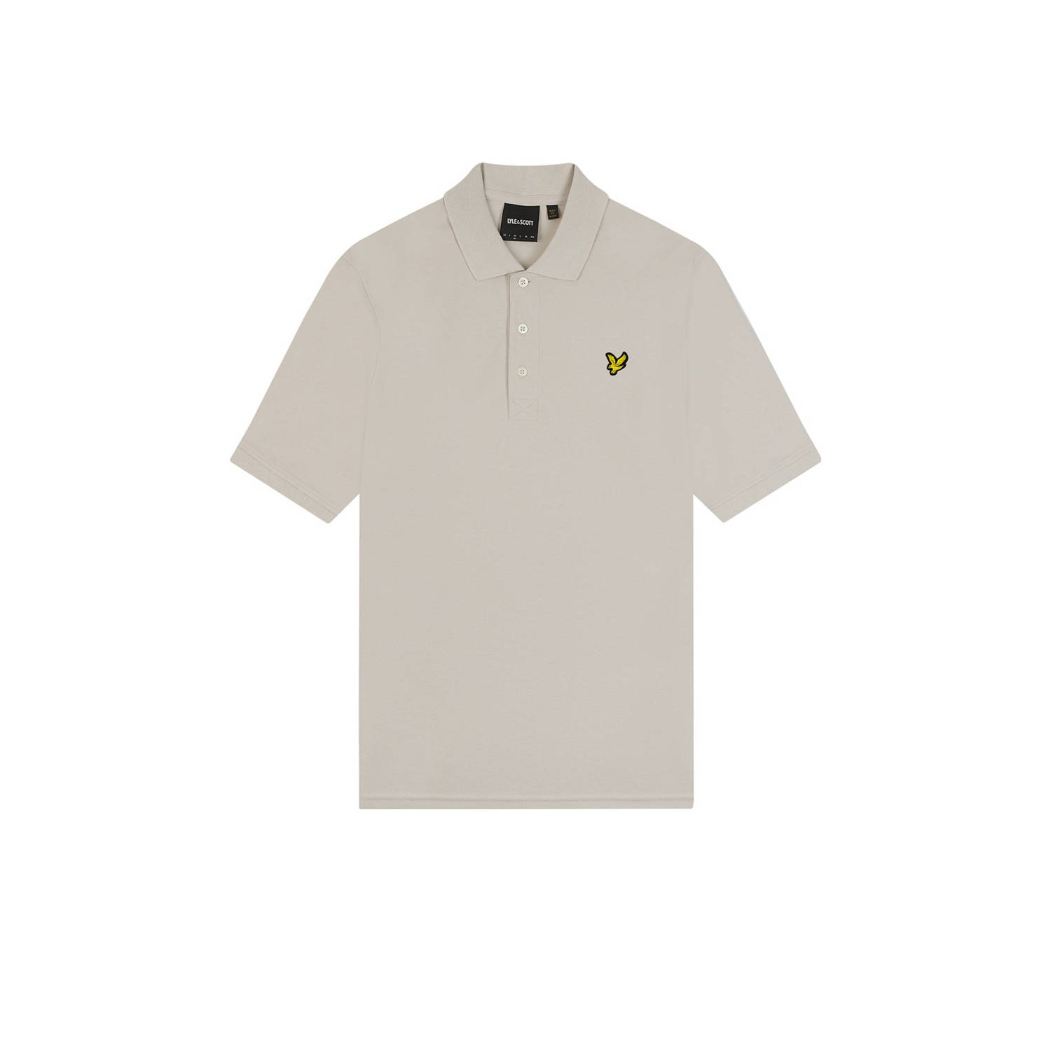 LYLE & SCOTT Heren Polo's & T-shirts Plain Polo Beige