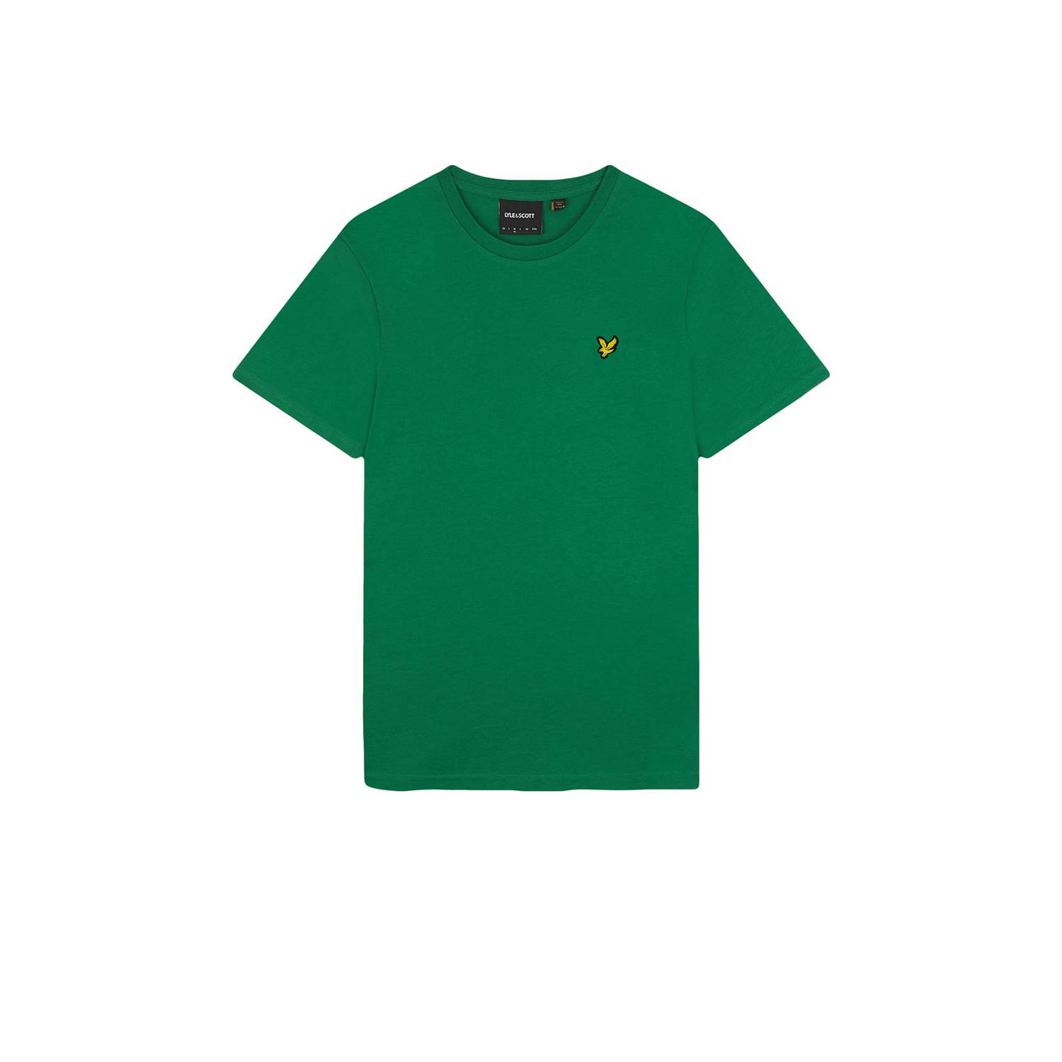 Lyle & Scott regular fit T-shirt met logo x154 court green