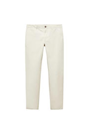 thumbnail: Mango Man slim fit pantalon ecru
