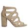 Sacha suède sandalettes beige